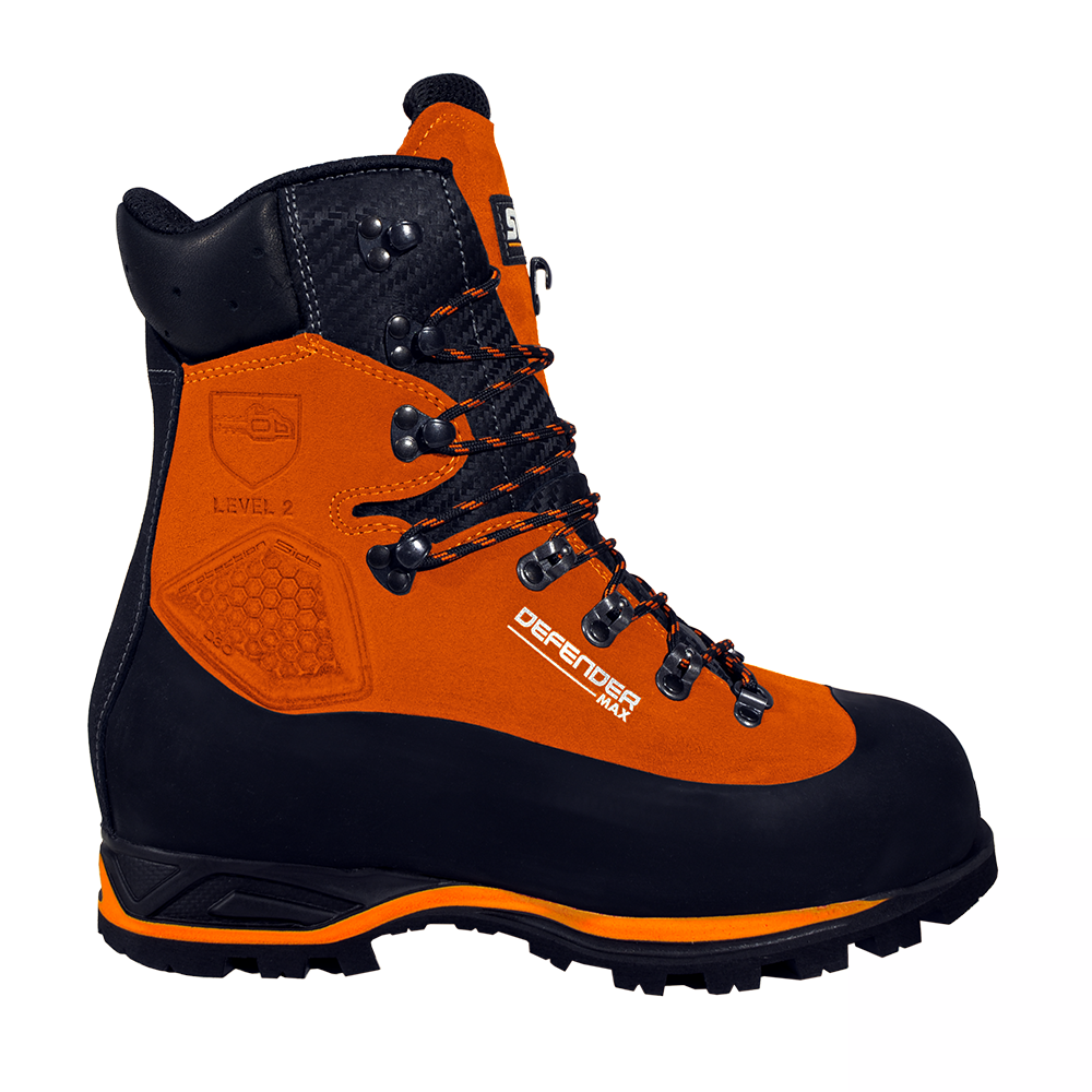 DEFENDER MAX Chainsaw Boots ORANGE