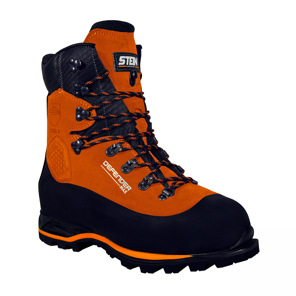 DEFENDER MAX Chainsaw Boots ORANGE
